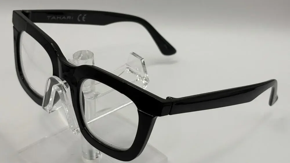 Tahari CTX0927-D TX194 Black Reading Glasses +2.50 Square Women